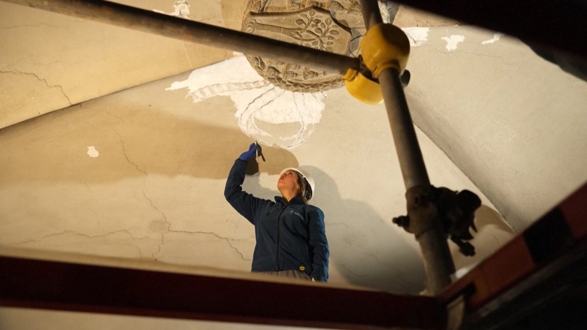 Restauro rivela dettagli nascosti nella storica basilica di San Pietro in Vincoli